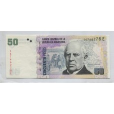 ARGENTINA COL. 800b BILLETE DE $ 50 SIN CIRCULAR UNC